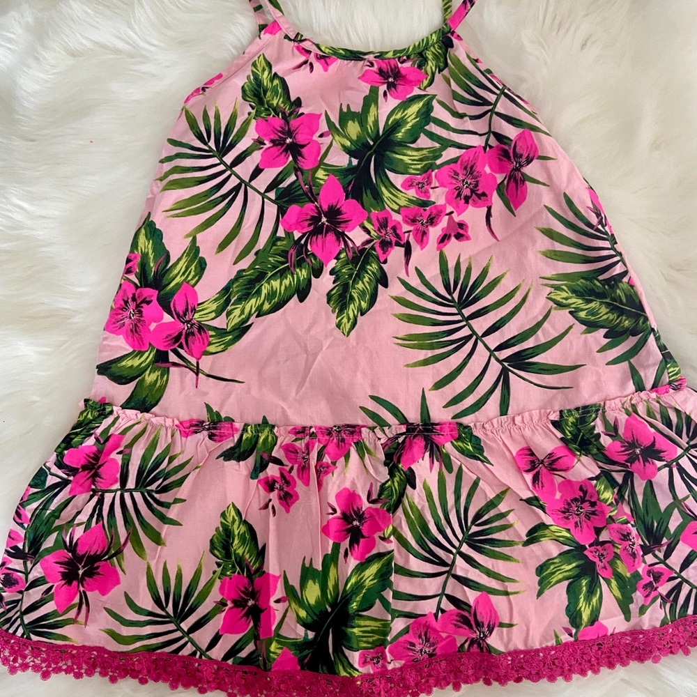 1989 Place pink floral dress